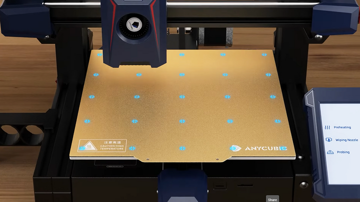 Bed leveling for stopping 3D printer wavy first layer