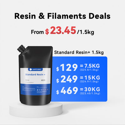 Anycubic 1.5KG Standard Resin+ 7.5-30kg Deals